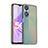 Silicone Transparent Frame Case Cover J02S for Oppo A58 5G