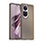 Silicone Transparent Frame Case Cover J02S for Oppo Reno10 Pro 5G