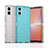 Silicone Transparent Frame Case Cover J02S for Sony Xperia 5 V