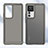 Silicone Transparent Frame Case Cover J02S for Xiaomi Mi 12T Pro 5G