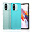 Silicone Transparent Frame Case Cover J02S for Xiaomi Redmi 11A 4G