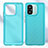 Silicone Transparent Frame Case Cover J02S for Xiaomi Redmi 12C 4G