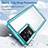 Silicone Transparent Frame Case Cover J02S for Xiaomi Redmi K50 5G