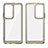 Silicone Transparent Frame Case Cover J02S for Xiaomi Redmi K60E 5G