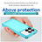 Silicone Transparent Frame Case Cover J02S for Xiaomi Redmi K70 5G