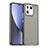 Silicone Transparent Frame Case Cover J04S for Xiaomi Mi 13 5G Gray