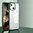 Silicone Transparent Frame Case Cover LD1 for Apple iPhone 15