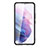 Silicone Transparent Frame Case Cover M02 for Samsung Galaxy S21 FE 5G