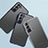 Silicone Transparent Frame Case Cover M02 for Samsung Galaxy S22 5G