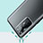 Silicone Transparent Frame Case Cover M05 for Xiaomi Mi 12 Lite 5G