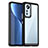 Silicone Transparent Frame Case Cover M06 for Xiaomi Mi 12 5G Black