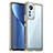 Silicone Transparent Frame Case Cover M06 for Xiaomi Mi 12 Pro 5G Gray