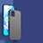 Silicone Transparent Frame Case Cover P01 for Vivo iQOO U3 5G