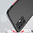 Silicone Transparent Frame Case Cover P01 for Vivo X70 5G