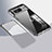 Silicone Transparent Frame Case Cover W01L for Google Pixel 8 5G Clear