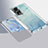 Silicone Transparent Frame Case Cover W01L for Huawei Honor 80 Pro 5G