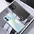 Silicone Transparent Frame Case Cover W01L for Huawei Honor 80 SE 5G