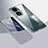 Silicone Transparent Frame Case Cover W01L for Huawei Honor 90 5G