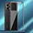 Silicone Transparent Frame Case Cover W01L for Xiaomi Poco X4 GT 5G