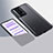 Silicone Transparent Frame Case Cover W01L for Xiaomi Redmi K60 5G