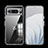 Silicone Transparent Frame Case Cover WL1 for Google Pixel 8 Pro 5G Clear