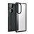 Silicone Transparent Frame Case Cover WL1 for Huawei Honor 70 5G