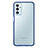 Silicone Transparent Frame Case Cover WL1 for Samsung Galaxy M23 5G