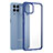 Silicone Transparent Frame Case Cover WL1 for Samsung Galaxy M33 5G