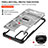 Silicone Transparent Frame Case Cover WL1 for Samsung Galaxy S20 FE 5G