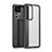 Silicone Transparent Frame Case Cover WL1 for Xiaomi Mi 12T 5G