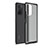 Silicone Transparent Frame Case Cover WL1 for Xiaomi Redmi K40 5G Black