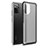 Silicone Transparent Frame Case Cover WL1 for Xiaomi Redmi Note 10 4G