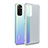 Silicone Transparent Frame Case Cover WL1 for Xiaomi Redmi Note 11 4G (2022)