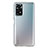 Silicone Transparent Frame Case Cover WL1 for Xiaomi Redmi Note 11 4G (2022)