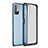 Silicone Transparent Frame Case Cover WL1 for Xiaomi Redmi Note 11 SE 5G