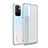 Silicone Transparent Frame Case Cover WL1 for Xiaomi Redmi Note 11T 5G Clear