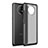 Silicone Transparent Frame Case Cover WL1 for Xiaomi Redmi Note 9 5G Black