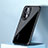 Silicone Transparent Frame Case Cover WL2 for Huawei P50 Black