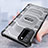 Silicone Transparent Frame Case Cover WL2 for Samsung Galaxy Note 20 5G