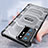 Silicone Transparent Frame Case Cover WL2 for Samsung Galaxy Note 20 Ultra 5G