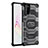 Silicone Transparent Frame Case Cover WL2 for Samsung Galaxy S20 FE (2022) 5G