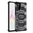 Silicone Transparent Frame Case Cover WL2 for Samsung Galaxy S20 FE (2022) 5G Black