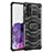 Silicone Transparent Frame Case Cover WL2 for Samsung Galaxy S20 Plus Black