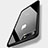 Silicone Transparent Frame Case F01 for Apple iPhone 7 Plus Black