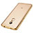 Silicone Transparent Frame Case for Xiaomi Redmi Note 4X Gold