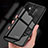 Silicone Transparent Matte Finish Frame Case for Huawei Mate 10 Black