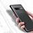 Silicone Transparent Matte Finish Frame Case for Samsung Galaxy S10 5G Black