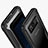 Silicone Transparent Matte Finish Frame Case for Samsung Galaxy S8 Plus Black