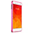 Silicone Transparent Matte Finish Frame Case for Xiaomi Mi 4 Pink