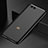 Silicone Transparent Matte Finish Frame Case for Xiaomi Mi 6 Black